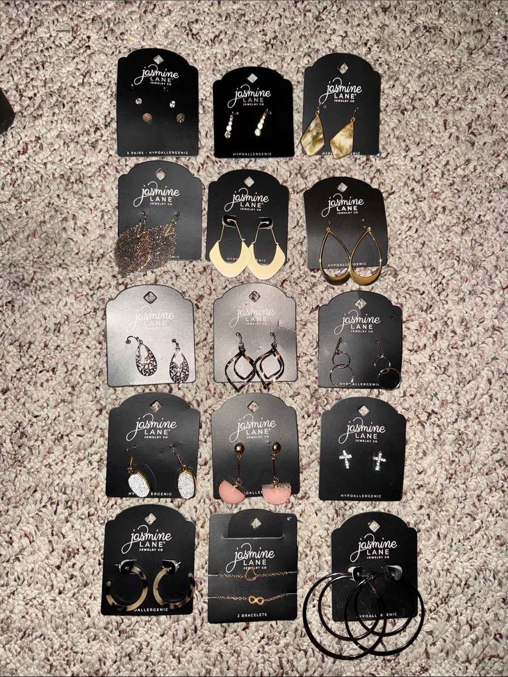 Jasmine Lane Jewelry Co. Mixed Earrings Collection
